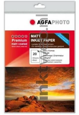 Agfa Fotopapier Premium Matt A4 220 grams Product only