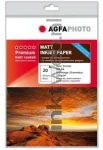 Agfa Premium Fotopapier Mat | A4 | 220 gr/m² 20 vellen