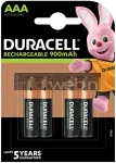 Duracell AAA Rechargeable, 900 mAh 4 stuks Combined box and product