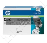 HP 05X Black hc Front box