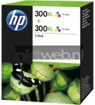 HP 300XL 2-pack kleur (Origineel Hoge Capaciteit)