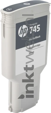 HP 745 mat zwart