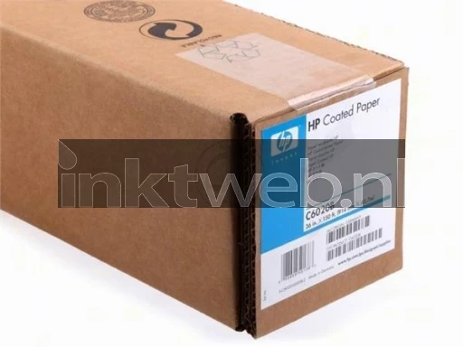 HP Coated papier rol 36' wit Front box