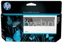 HP 728 cyaan (Origineel Hoge Capaciteit)