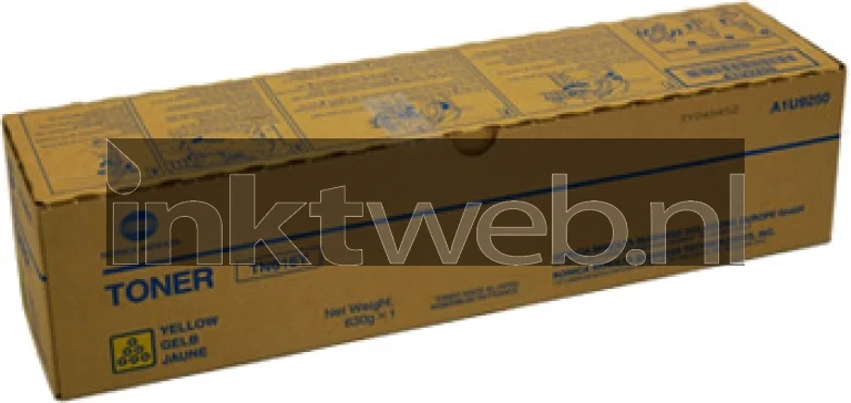 Konica Minolta TN-616Y geel Front box