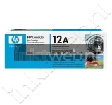 HP 12A Black Front box