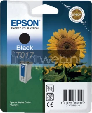 Epson T017 zwart