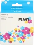 FLWR Dymo 99010 28 mm x 89 mm  wit