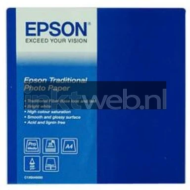 Epson Traditional Photo Paper A4 wit Front box