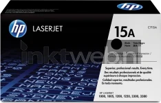 HP 15A zwart Front box