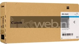Canon PFI-707 cyaan Front box