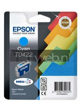 Epson T0422 cyaan