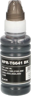 FLWR Epson T6641 zwart