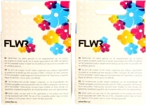 FLWR Canon PG-40 / CL-41 Multipack zwart en kleur Back box