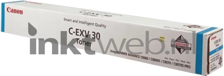 Canon C-EXV 30 cyaan Front box