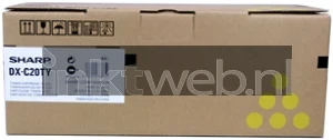 Sharp DX-C20TY geel (Origineel)