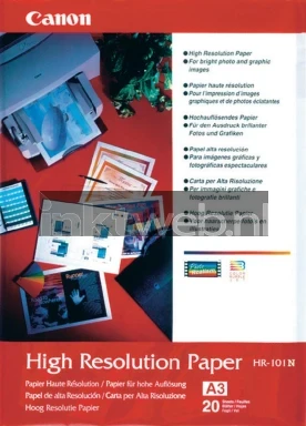 Canon HR-101 Fotopapier High Resolution | A3 | 106 gr/m² 20 stuks