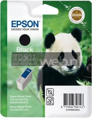 Epson T0501 zwart
