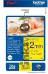 Brother TZE631S zwart op geel breedte 12 mm