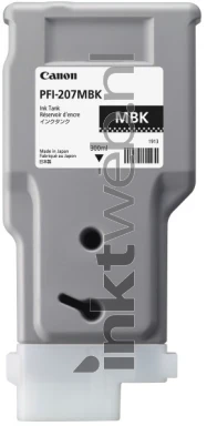 Canon PFI-207 mat zwart Product only