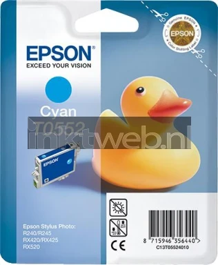 Epson T0552 cyaan