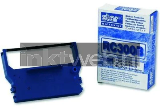 Star Micronics printerlint RC300B zwart Combined box and product