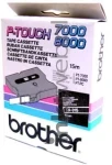Brother TX-315 wit op zwart breedte 6 mm