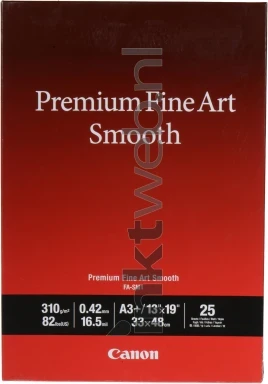 Canon Fine Art Smooth fotopapier A3+ wit Front box