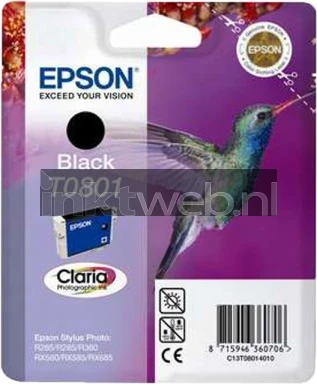 Epson T0801 zwart