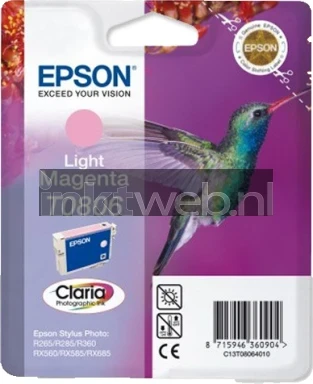 Epson T0806 licht magenta