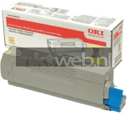 Oki C332 / MC363 geel Combined box and product