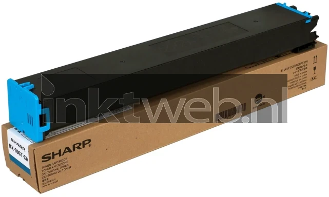 Sharp MX-60GT cyaan Front box