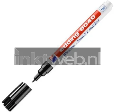 Edding 8040 wasgoedmarker 1 mm zwart