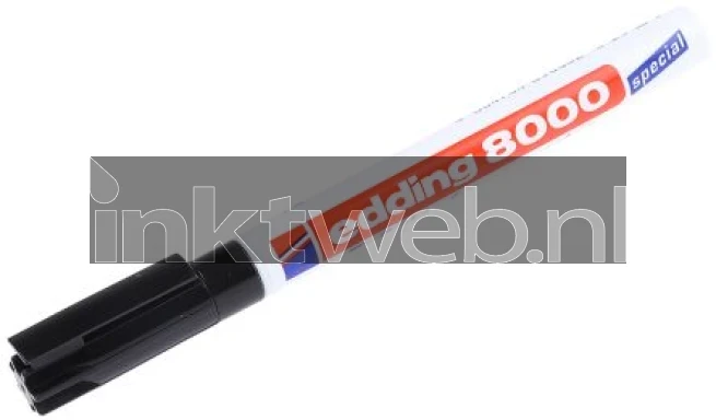 Edding 8000 diepvriesmarker 1 mm zwart