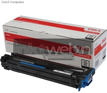 Oki C931 zwart Combined box and product