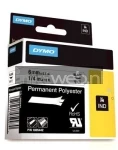 Dymo 1805442 zwart op wit breedte 6 mm