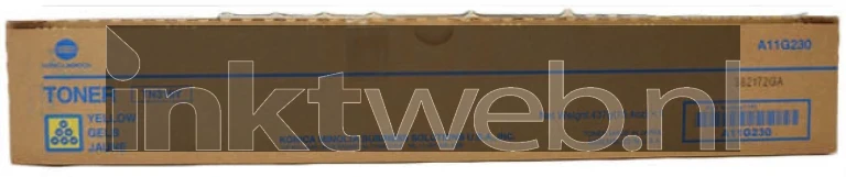 Konica Minolta TN-319C cyaan Front box