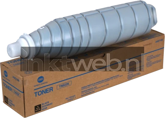 Konica Minolta TN-622 zwart Combined box and product
