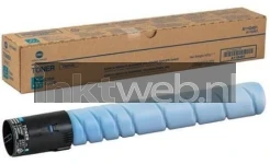 Konica Minolta TN-221 cyaan Combined box and product