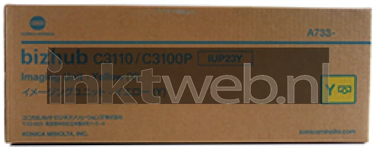 Konica Minolta IU-P23 geel Front box