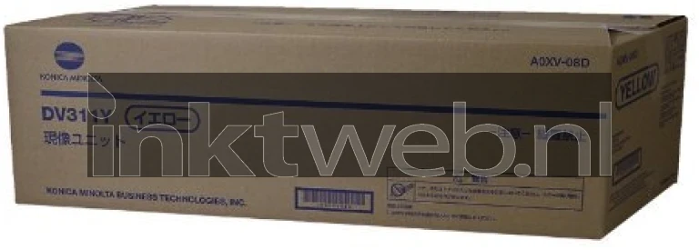 Konica Minolta DV-311 geel Front box