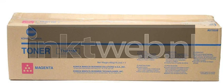 Konica Minolta TN-611 magenta Front box
