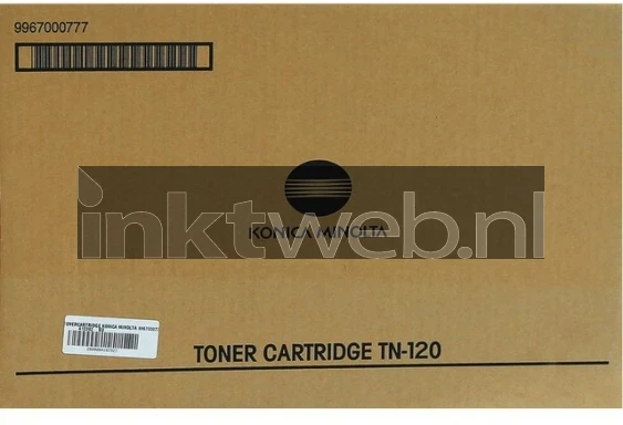 Konica Minolta TN-120 zwart Front box