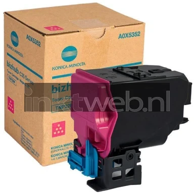 Konica Minolta TN-P22 magenta Combined box and product