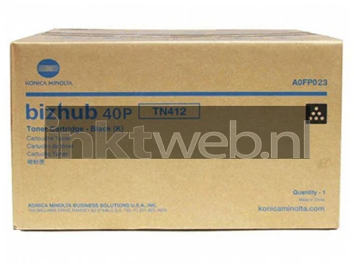 Konica Minolta A0FP023 zwart Front box