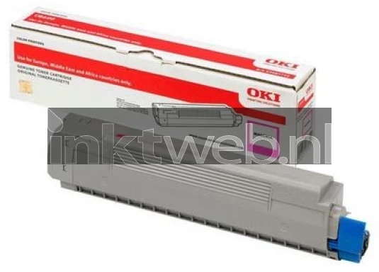 Oki C823/833/843 magenta Combined box and product