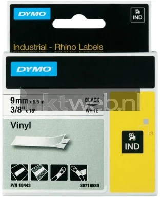Dymo S0718580 zwart Front box