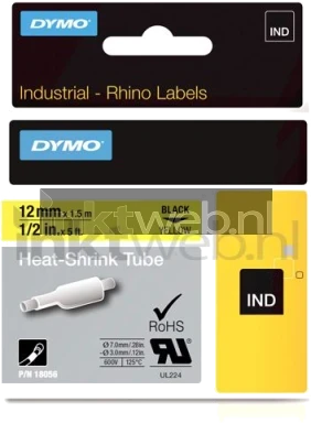 Dymo S0718310 zwart Front box