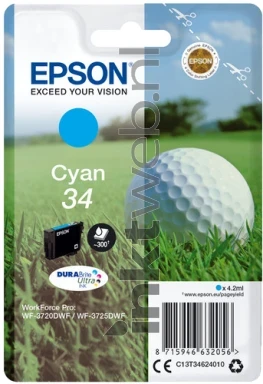 Epson 34 cyaan