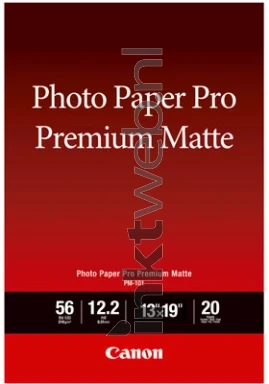 Canon PM-101 Premium Mat fotopapier A3+ wit Front box